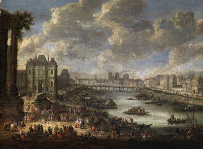 View of Paris by Pieter Casteels II